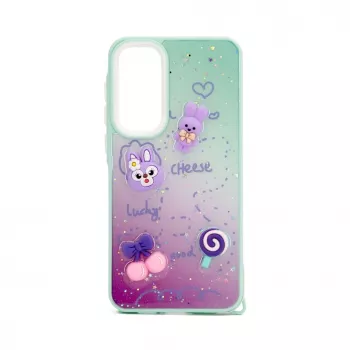 iLike Samsung Galaxy A35 Epoxy Cartoon Cover Mint