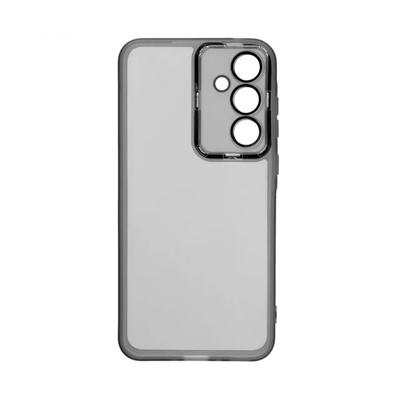 iLike Samsung Galaxy A35 Transparent Case and Camera Protection Black