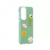 iLike Samsung Galaxy A55 Epoxy Cartoon Cover Light Green