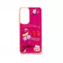 iLike Samsung Galaxy A55 Epoxy Cartoon Cover Rose Red