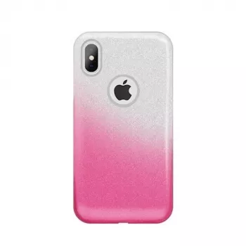 iLike Samsung Galaxy A70 Gradient Glitter 3in1 Case Pink
