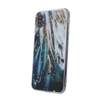 iLike Samsung Gold Glam Case for Samsung Galaxy A14 4G / A14 5G Feathers