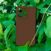 iLike Silicone Case for Samsung Galaxy A37 5G, Brown
