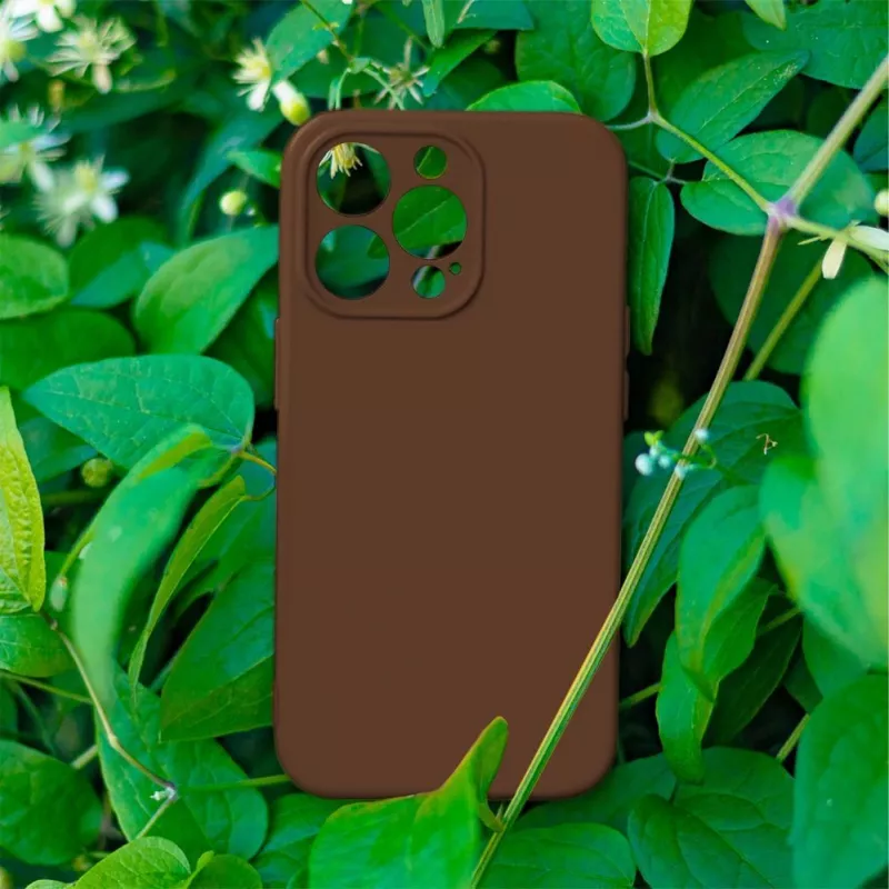 iLike Silicone Case for Samsung Galaxy A37 5G, Brown