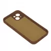 iLike Silicone Case for Samsung Galaxy A37 5G, Brown
