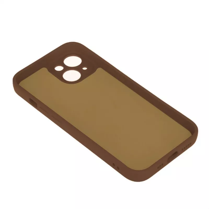 iLike Silicone Case for Samsung Galaxy A37 5G, Brown