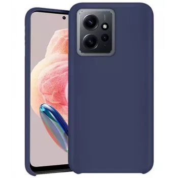 iLike Silicone Case for Xiaomi Redmi Note 12 4G Dark Blue