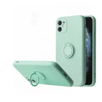 iLike Silicone Ring Back Cover for Xiaomi Redmi 9C / Redmi 10A - Mint