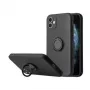 iLike Silicone Ring Case for Xiaomi Redmi 9C / 10A Black
