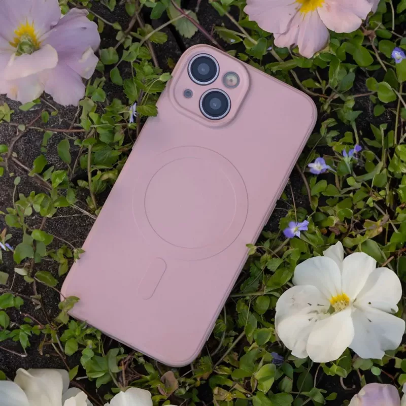 iLike Simple Color Mag Case for Samsung Galaxy A57 5G Pink
