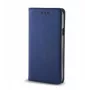 iLike Smart Magnet Case for Xiaomi Redmi 9C / 10A, Navy Blue - Premium PU Leather Wallet Flip Case with Card Slots, Kickstand