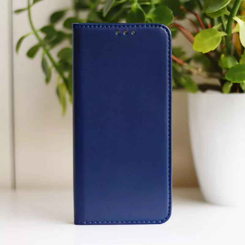 iLike Smart Magnetic Case for Xiaomi Redmi A7 Pro - Navy Blue