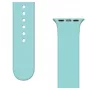 iLike Strap APS Silicone Band for Watch Ultra / 8 / 7 / 6 / 5 / 4 / 3 / 2 / SE (45 / 44 / 42mm) Strap Watch Bracelet Light Blue