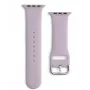 iLike Strap APS Silicone Watch Band for Apple Watch 8/7/6/5/4/3/2/SE (41/40/38mm) Purple