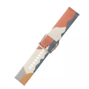 iLike Strap Moro Band For Samsung Galaxy Watch 46mm Silicone Strap Watch Bracelet Pattern