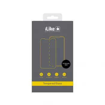 iLike Tempered Glass Screen Protector for Samsung Galaxy A02s (0.33 mm, Clear)