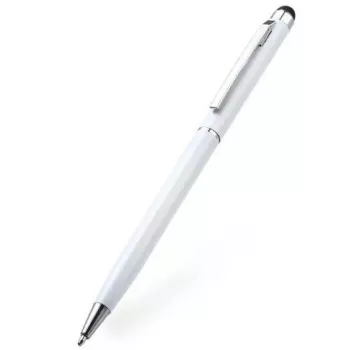 iLike Universal PN1 2-in-1 Capacitive Touch Stylus with Ballpoint Pen White