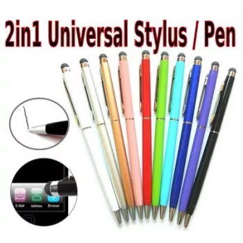 iLike Universal PN1 Universal 2-in-1 Capacitive Touch Stylus with Pen (Smartphone and Tablet PC) Purple