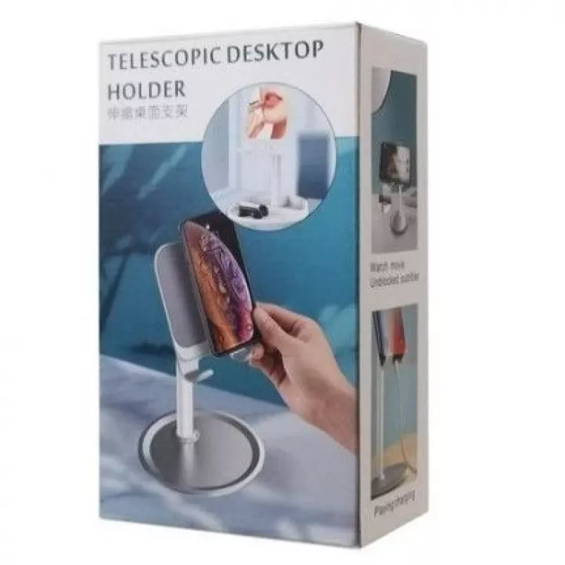 iLike Universal Telescopic Desktop Bracket Phone Tablet Holder (K3S) Black