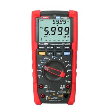 ILIKE UT195DS True RMS Digital Multimeter with IP65 Protection, CAT III 1000V/CAT IV 600V, 60000 Counts, LoZ, LPF, Data Hold, Backlight