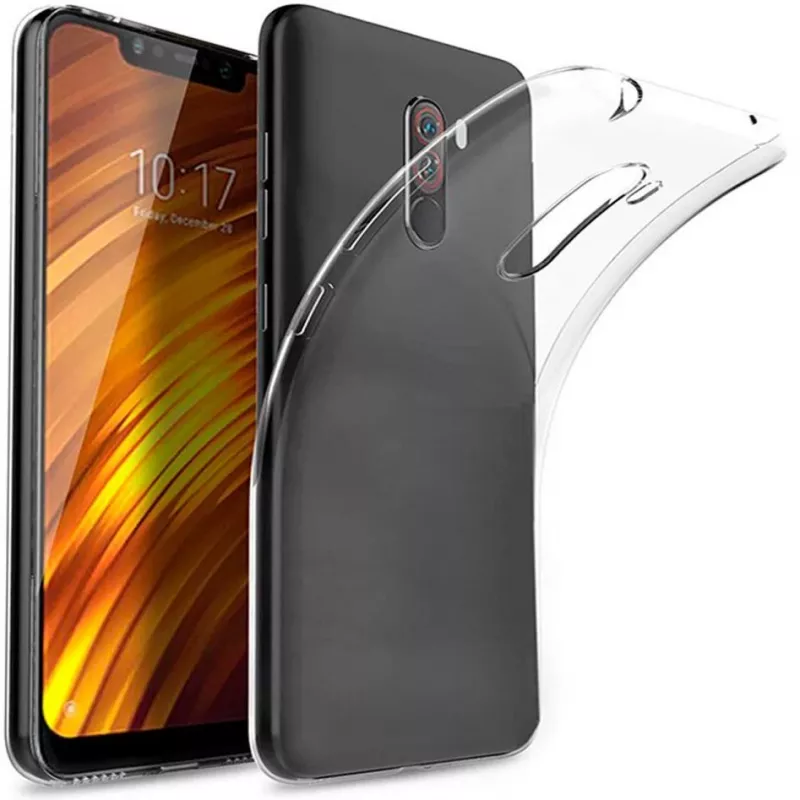 iLike Xiaomi Pocophone F1 TPU Ultra Slim 1mm Transparent Back Cover