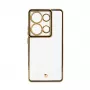 iLike Xiaomi Redmi Note 13 Pro 4G Hybrid Case with Camera Protection, Transparent Black