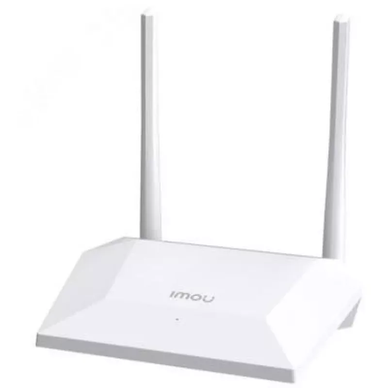 IMOU HR300 Wi-Fi 4 Wireless Router, 300 Mbps, 2.4 GHz, 1 WAN + 2 LAN Ports, Router/AP/Repeater Modes, Parental Control