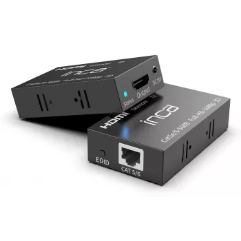 INCA IEX-60 HDMI Extender HDMI 1.4 Full HD 60Hz Black