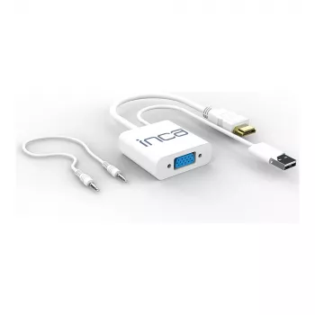 INCA VGA to HDMI + USB + Audio Converter IVTH-01