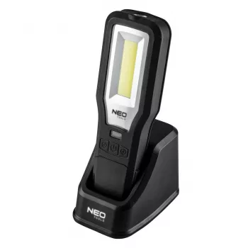 Inspection Lamp 550 lm COB LED with Charging Dock and Base