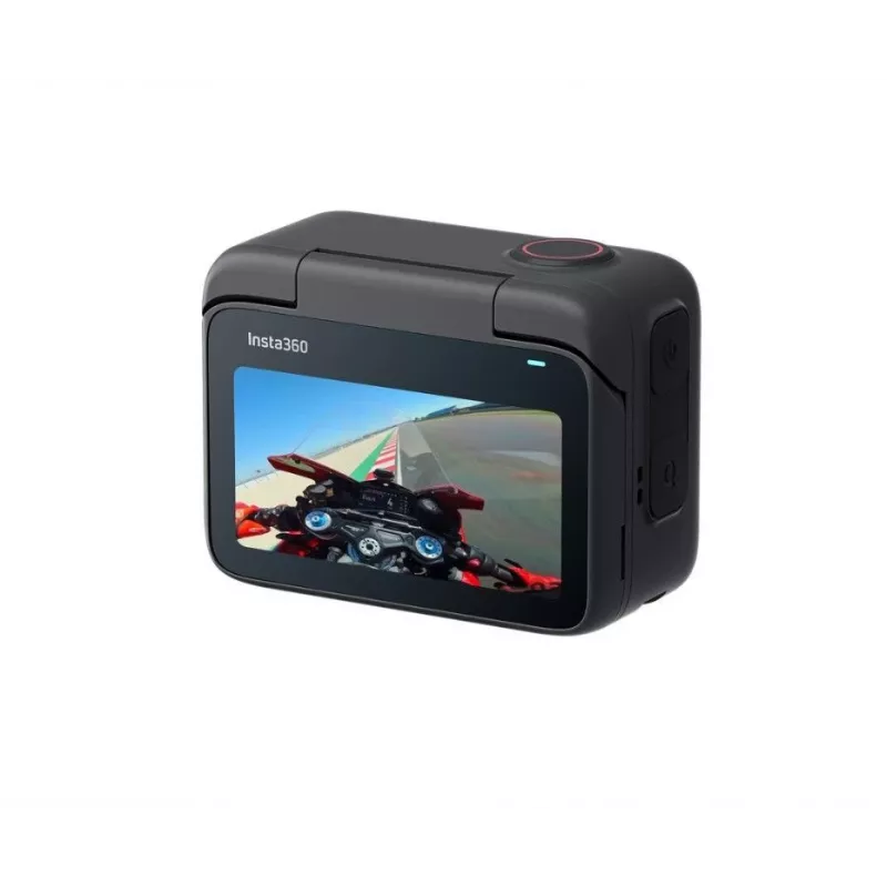INSTA360 GO 3S Motorcycle In-Helmet POV Bundle - 4K Action Camera with 64GB, FlowState Stabilization, Helmet Mount