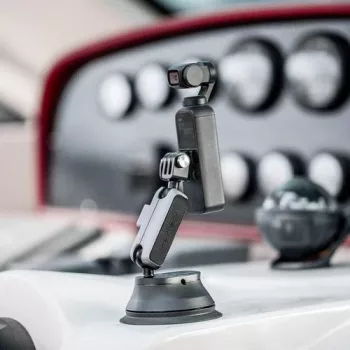 INSTA360 Suction Cup Car Mount for Action Cameras (P-GM-132) – Black