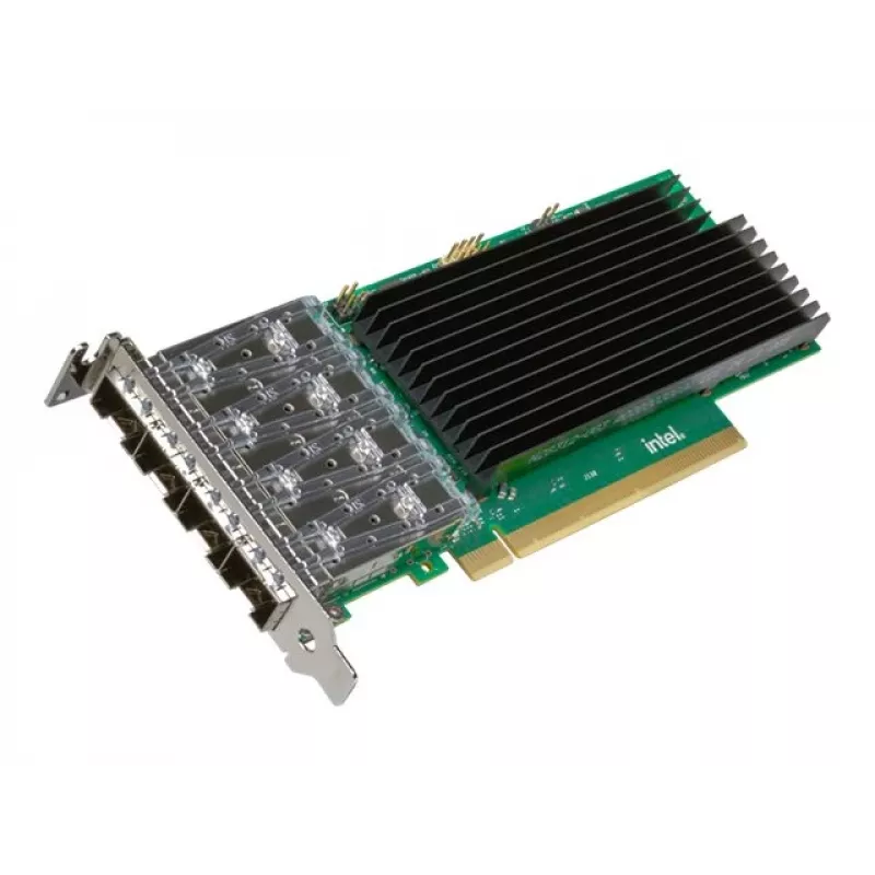 Intel Ethernet Network Adapter E835-XXVDA4 - PCIe 4.0 x16 Quad-Port 10/25GbE SFP28 Low Profile