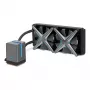 Inter-Tech ALSEYE X240 All-in-One Liquid CPU Cooler, 240mm Radiator, 2x 120mm PWM Fans, ARGB, Intel & AMD