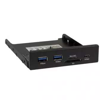 Inter-Tech Argus CI-21 Internal Card Reader, 3.5-Inch Bay, USB 2.0, Multi-Card (88884141)