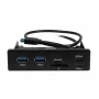 Inter-Tech Argus CI-22 Internal Card Reader for 3.5 inch Bay, USB 2.0, Multi-Card – Black