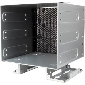 Inter-Tech IPC Mounting Bracket ER-47045-2 - 3.5 inch to Dual 2.5 inch SSD/HDD, Black