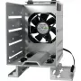 INTER-TECH IPC Mounting Frame ER-47045-1 for 2.5 inch HDD/SSD in 3.5 inch Bay with 2x USB 3.0 Front Ports, Black