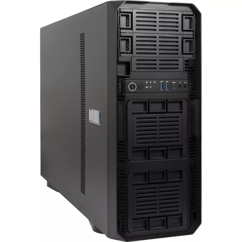 Inter-Tech IPC Server SR-680 Tower Case, Black