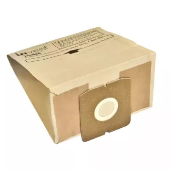 Invest Eco Paper Vacuum Cleaner Bags for Zelmer 1500.0050 / Cobra II Silent 2500.0EH (5 pcs.)
