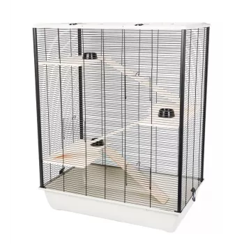 INZ INTER-ZOO Diego + Wood Beige 780x480x800 Small Animal Cage