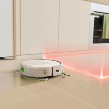 iRobot Roomba 115 Combo Robot Vacuum and Mop – White