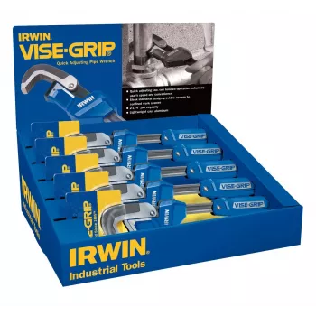 IRWIN 10503642 Adjustable Wrench 250mm Chrome Vanadium Steel with Phosphate Finish, 34mm Jaw Opening, DIN 3117