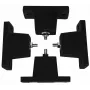 Ivensis IMS08 Anti-Vibration Isolation Feet (Set of 4) – 30mm Diameter, 10mm Height, Aluminium Alloy, Black