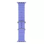 iWear S1 Grooved Soft Silicone 20mm Strap for Apple Watch 49mm / 45mm / 44mm / 42mm Lilac