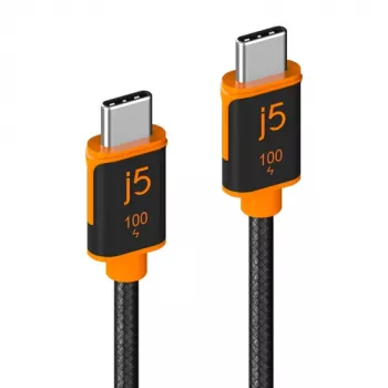 J5CREATE USB-C 100W Sync Charge Cable (1.8 m / 5.9 ft.)