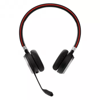 JABRA 6599-833-499 Mono Bluetooth Headset with Noise-Cancelling Microphone, Microsoft Teams Certified, Black