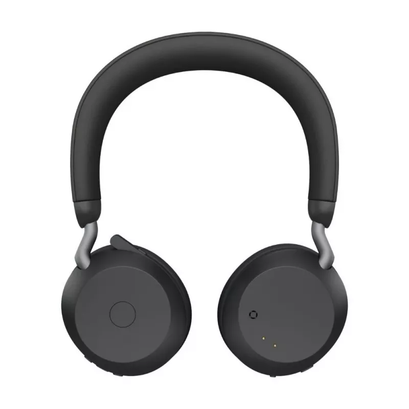 Jabra Evolve2 75 Wireless Bluetooth Headset with Active Noise Cancellation, Microsoft Teams Certified, Black