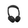 Jabra Evolve3 65 Flex Headset with Link 390a USB Adapter, Microsoft Teams Certified, Wireless Bluetooth, Hybrid ANC, Black