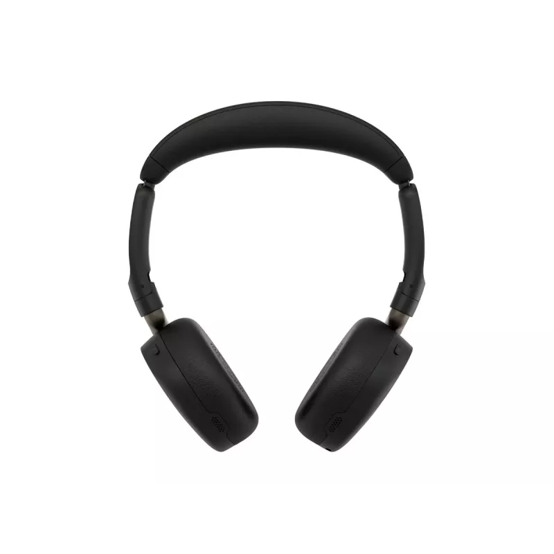 Jabra Evolve3 65 Flex Wireless Bluetooth Headset with Hybrid ANC, Jabra Link 390c USB-C Dongle, UC-Certified, Black